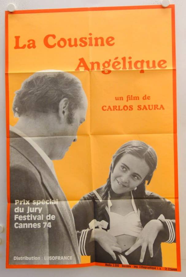 La prima Angélica - Cousin Angelica original release french movie poster