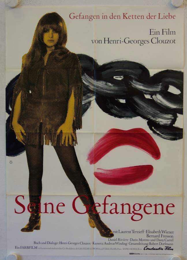 La prisonnière - Woman in Chains original release german movie poster