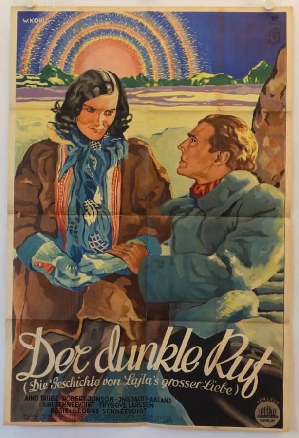 Der dunkle Ruf originales deutsches Filmplakat
