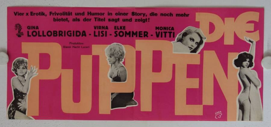 Le Bambole original release austrian movie poster