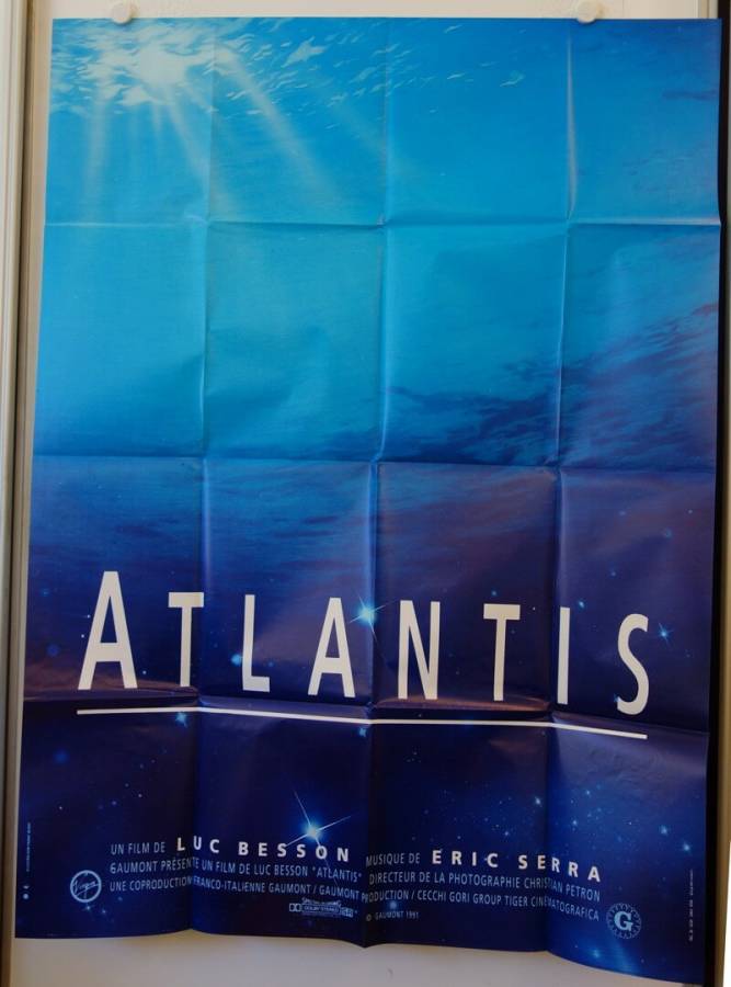 Atlantis originales Filmplakat aus Frankreich