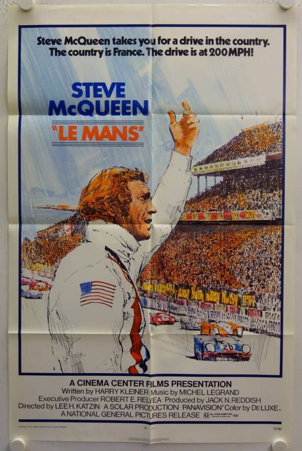 Le Mans originales US Filmplakat
