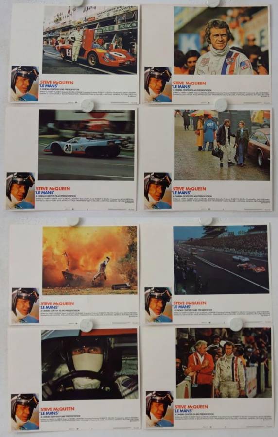 Le Mans originales US Lobby Card Set