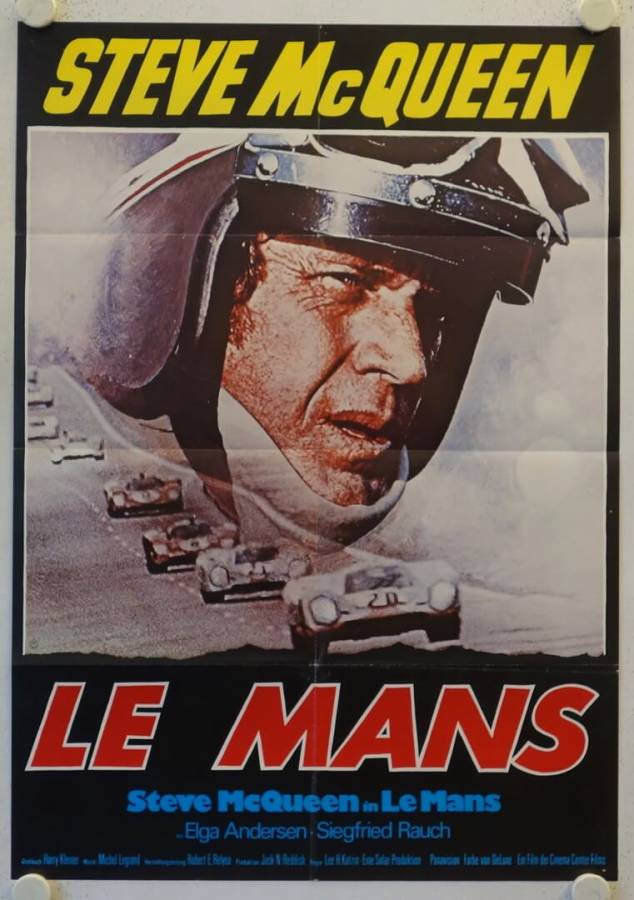 Le Mans originales deutsches Filmplakat