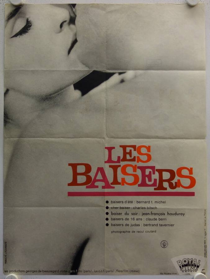 Les Baisers originales Filmplakat aus Frankreich