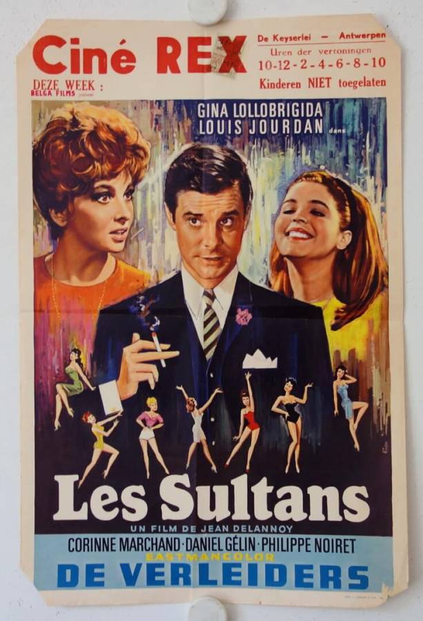 Die italienische Geliebte originales belgisches Filmplakat