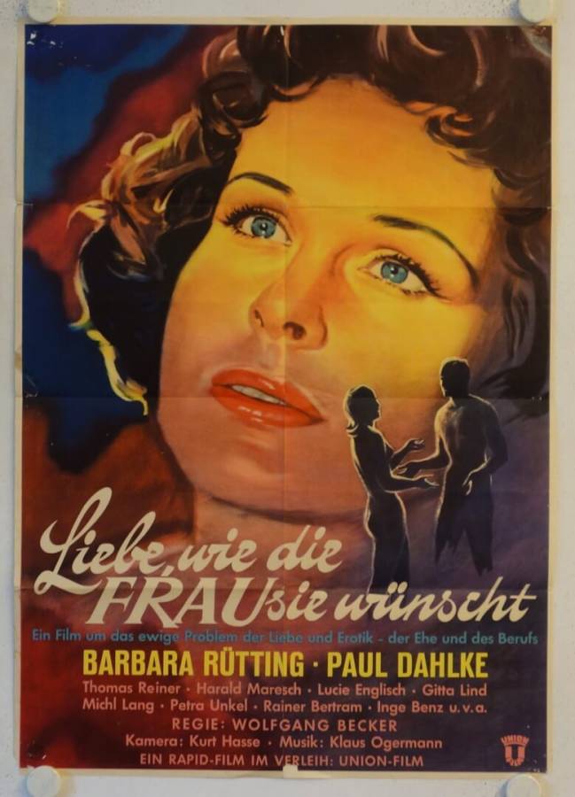 Liebe wie die Frau sie wünscht originales deutsches Filmplakat