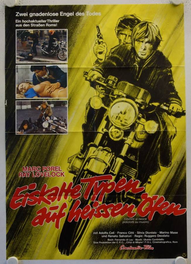 Eiskalte Typen auf heissen Öfen originales deutsches Filmplakat