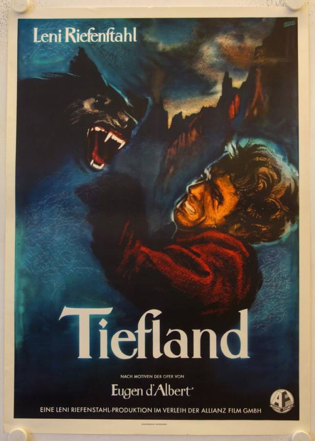 Tiefland originales deutsches Filmplakat
