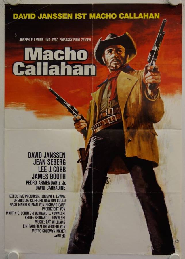 Macho Callahan originales deutsches Filmplakat
