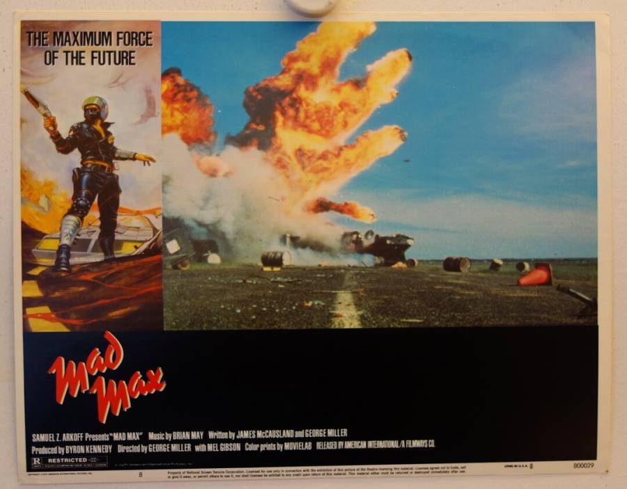 Mad Max originale US Lobby Card