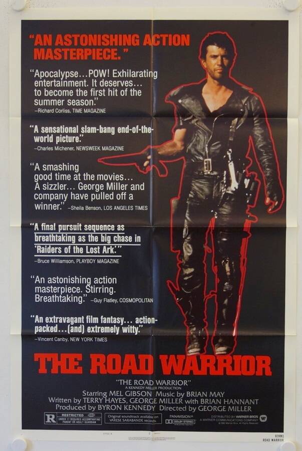 Mad Max 2 - Der Vollstrecker originales US Filmplakat