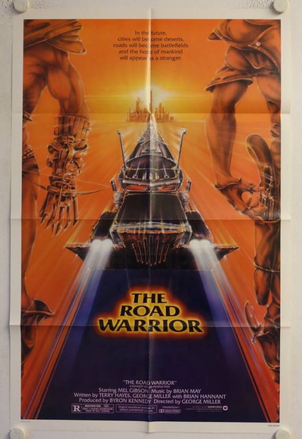 Mad Max 2 The Road Warrior original release US Onesheet movie poster
