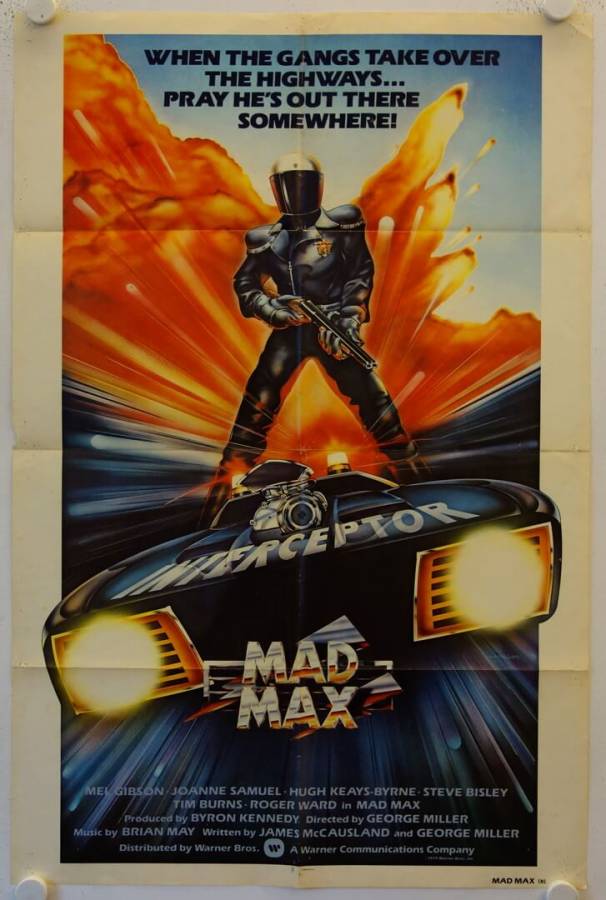 Mad Max originales US Filmplakat