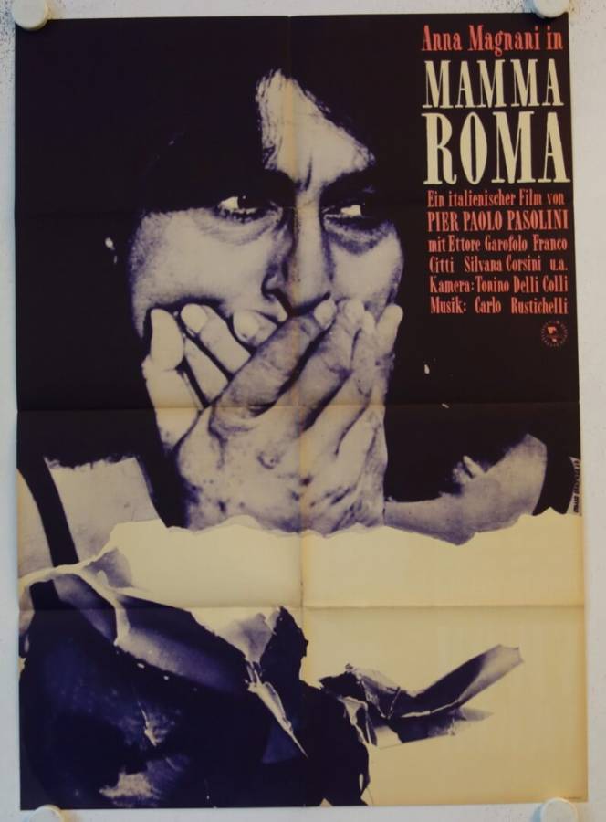 Mamma Roma originales DDR Filmplakat
