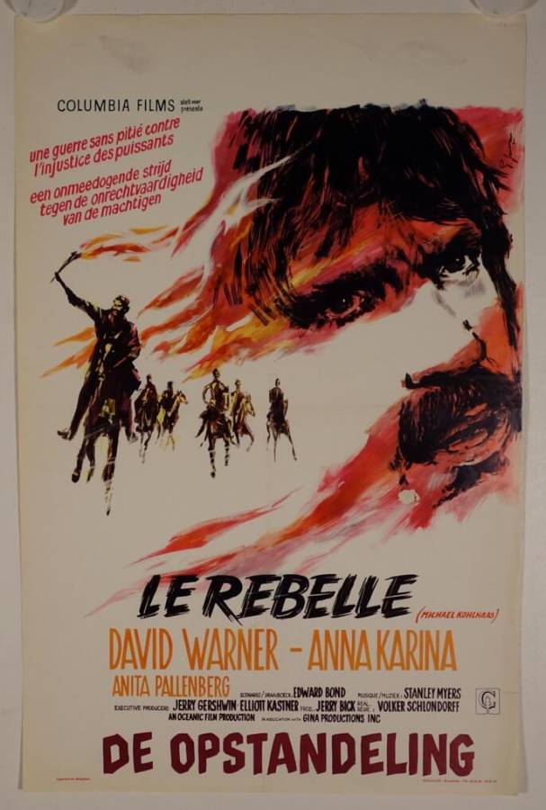 Man on Horseback original release belgian movie poster