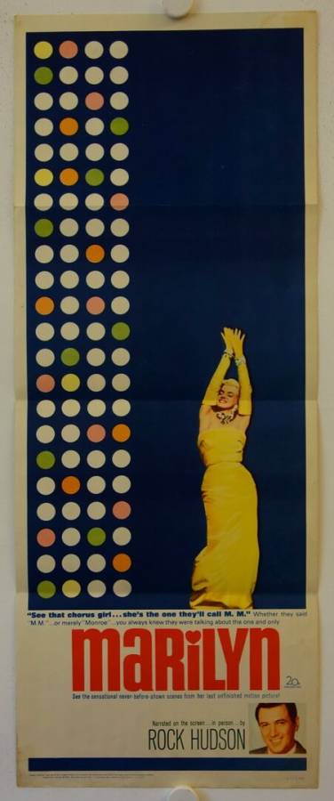 Die Welt der Marilyn Monroe originales US Filmplakat