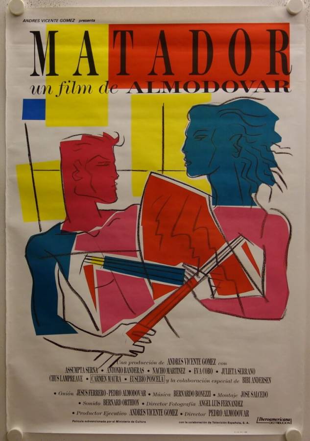 Matador originales Filmplakat aus Spanien