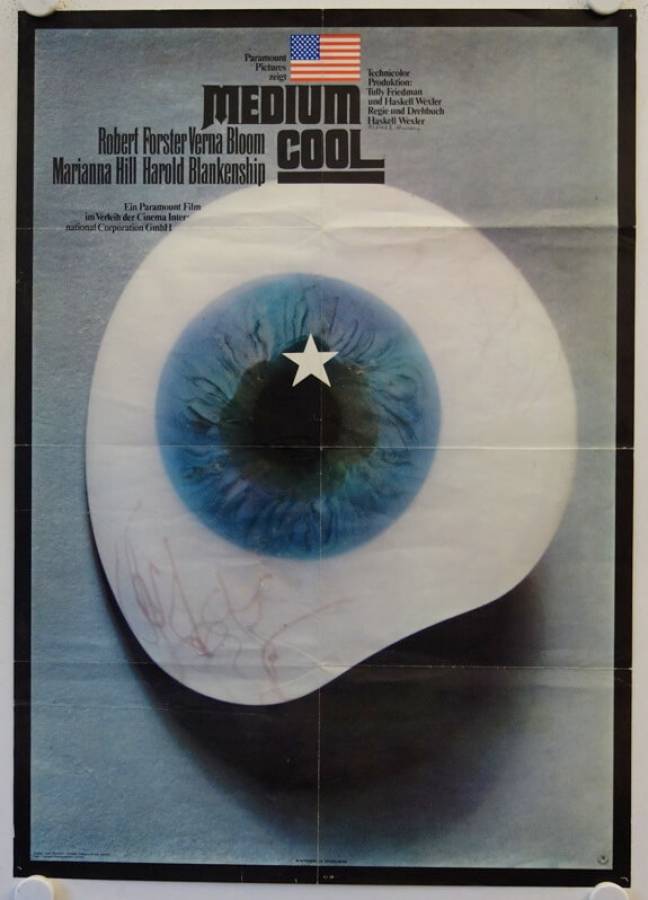 Medium Cool original release german movie poster