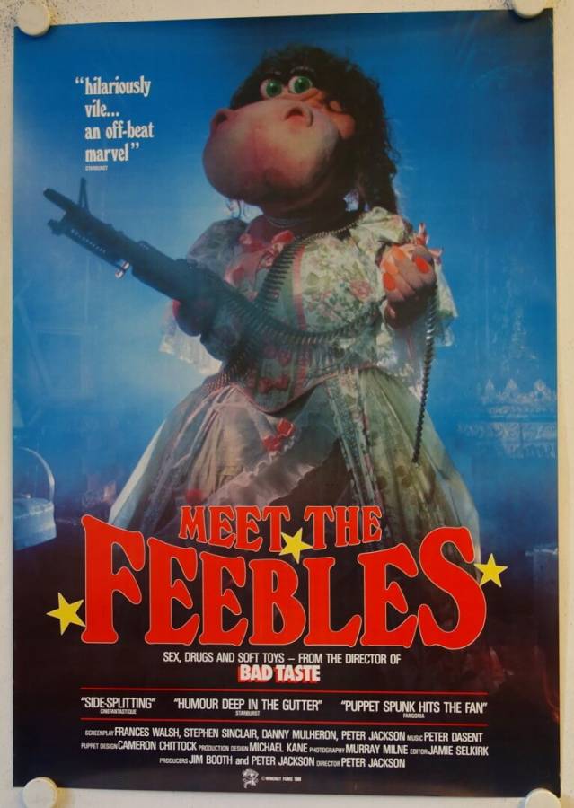 Meet the Feebles original release german movie poster