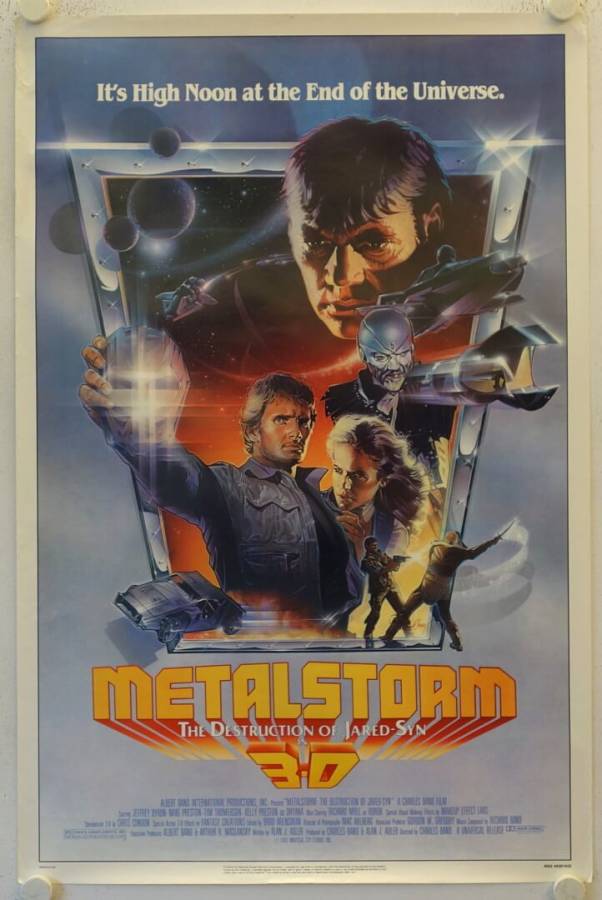 Metalstorm: The Destruction of Jared-Syn original release US Onesheet movie poster