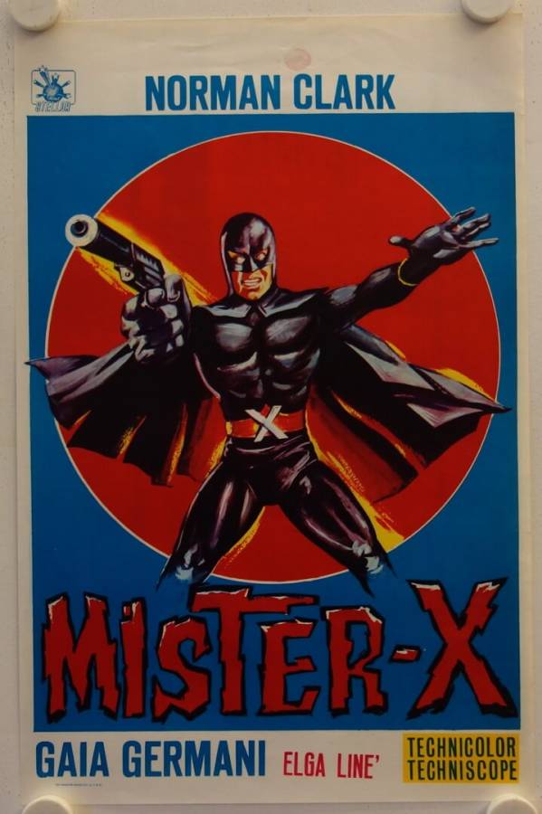 Mister X originales belgisches Filmplakat