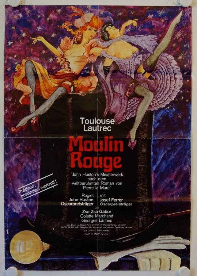 Moulin Rouge re-release german movie poster