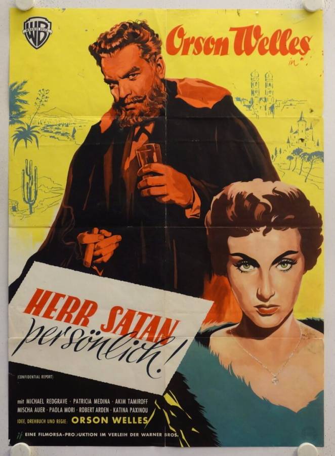 Herr Satan persönlich originales deutsches Filmplakat