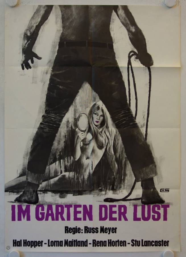 Im Garten der Lust originales deutsches Filmplakat