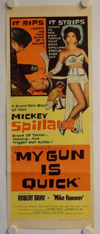 My Gun is quick original release US Insert movie poster