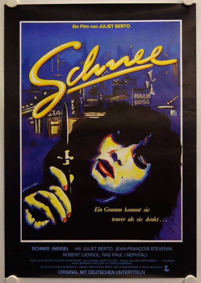Neige - Snow original release german movie poster