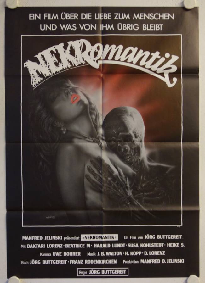 Nekromantik  original release german poster