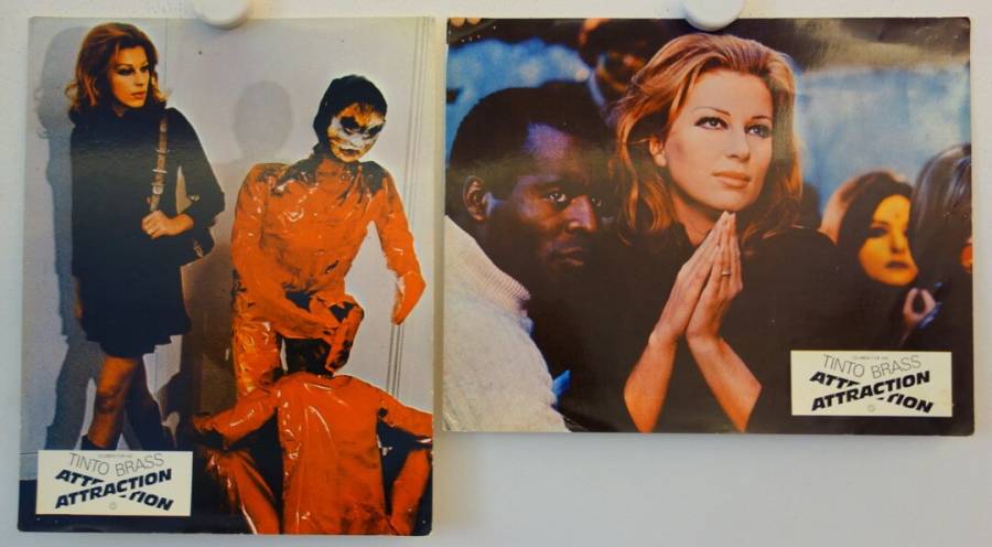 Nerosubianco - Attraction original release german lobby card