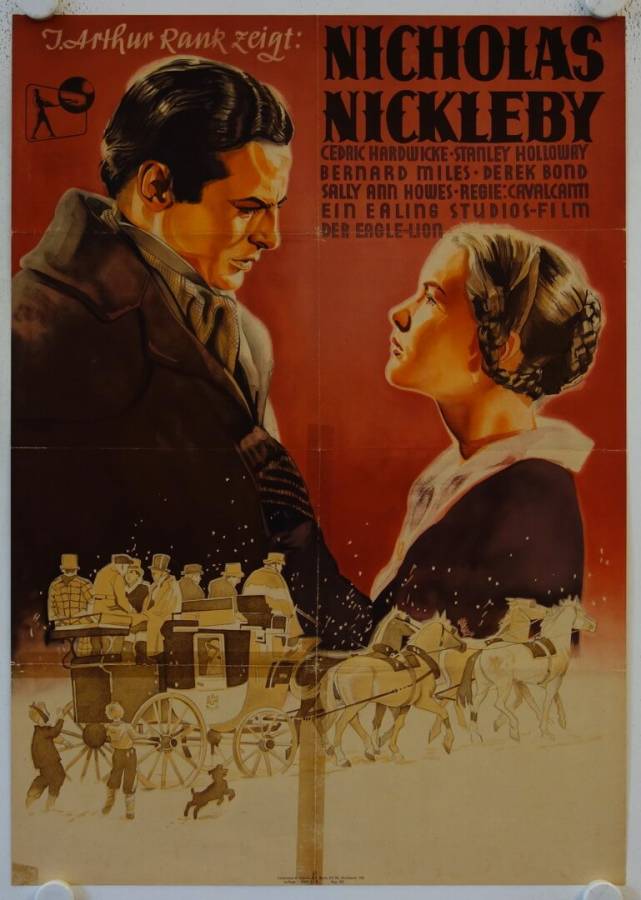 Nicholas Nickleby originales deutsches Filmplakat
