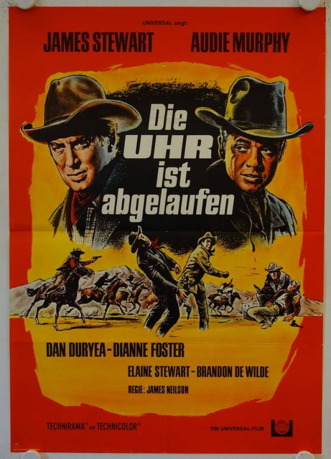 Die Uhr ist abgelaufen originales deutsches Filmplakat