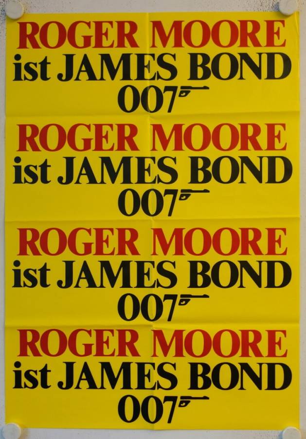 James Bond 007 - Octopussy originales deutsches Filmplakat