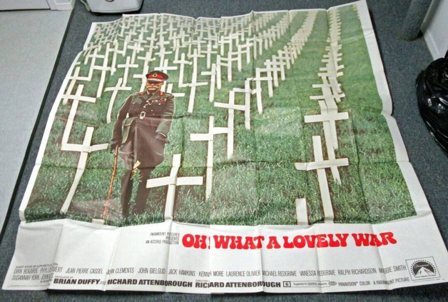 Oh! What a Lovely War original release US Six-Sheet movie poster