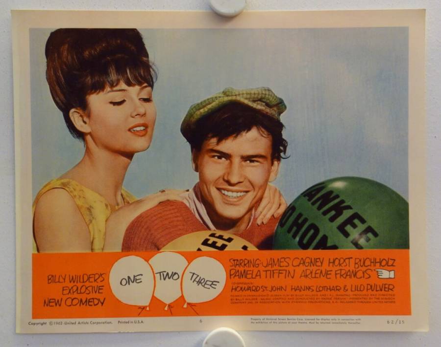 Eins Zwei Drei originale US Lobby Card