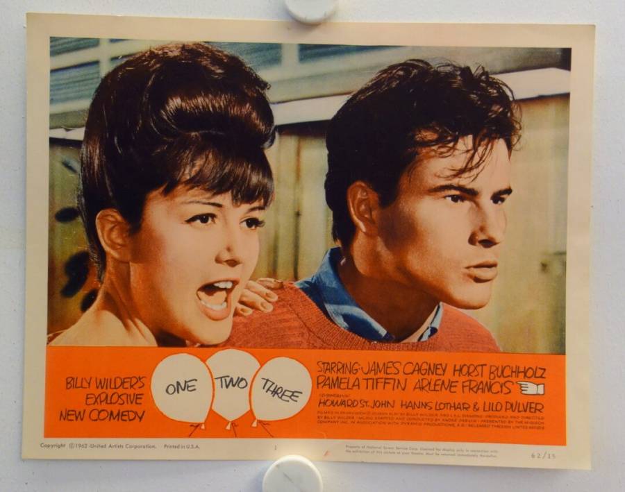 Eins Zwei Drei originale US Lobby Card