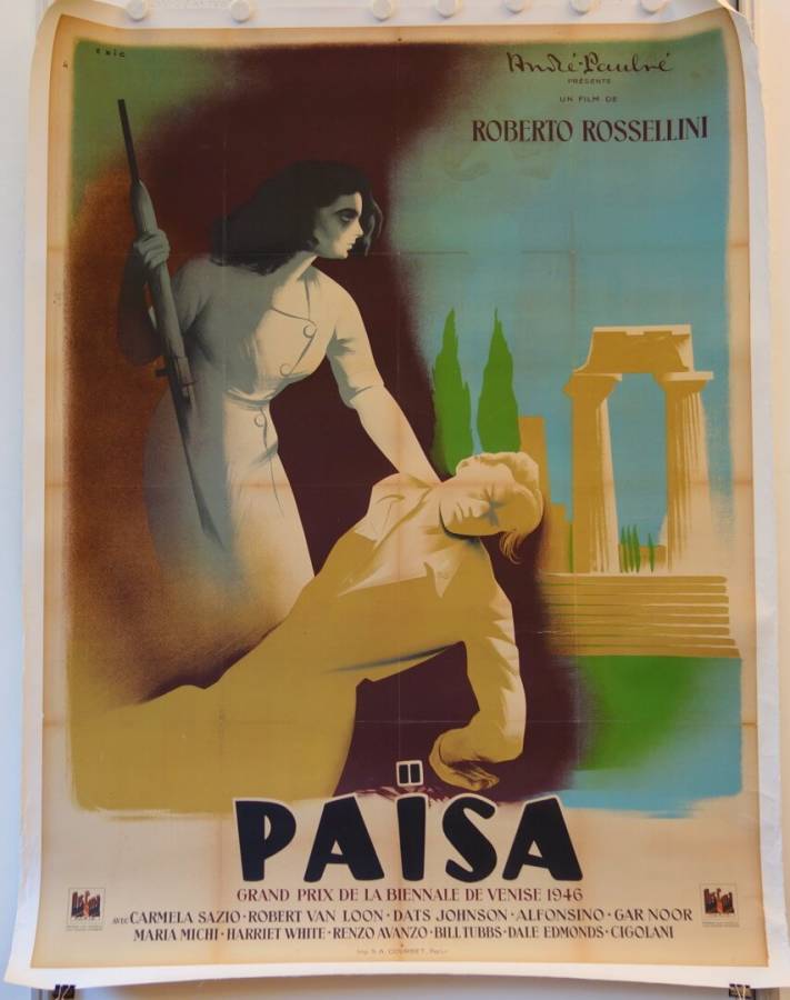 Paisa originales Filmplakat aus Frankreich