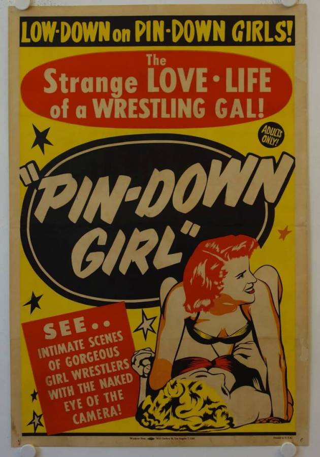 Pin-Down Girl originales US Filmplakat