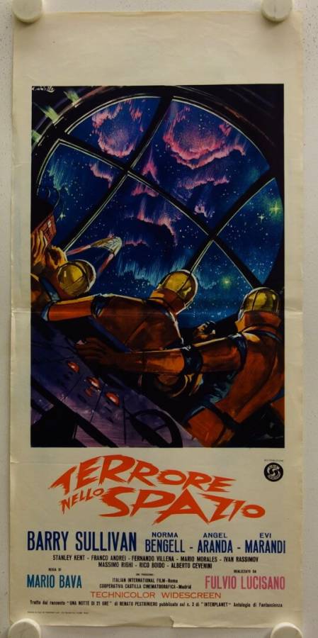Planet of the Vampires original release italian locandina movie poster