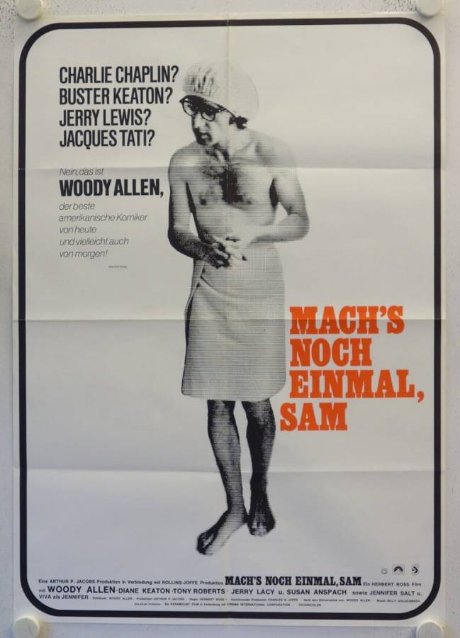 Mach's noch einmal Sam originales deutsches Filmplakat