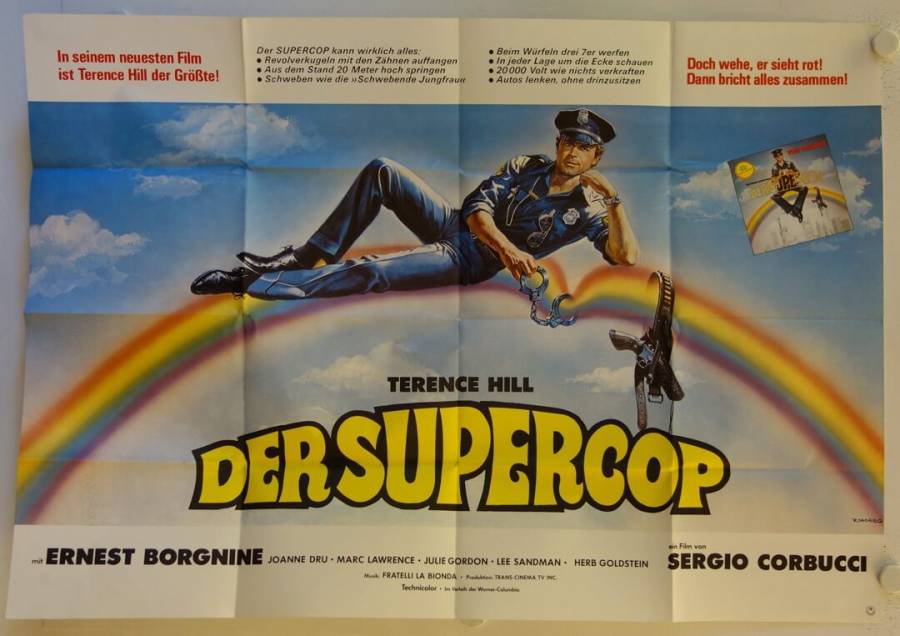 Der Supercop originales deutsches A0-Filmplakat