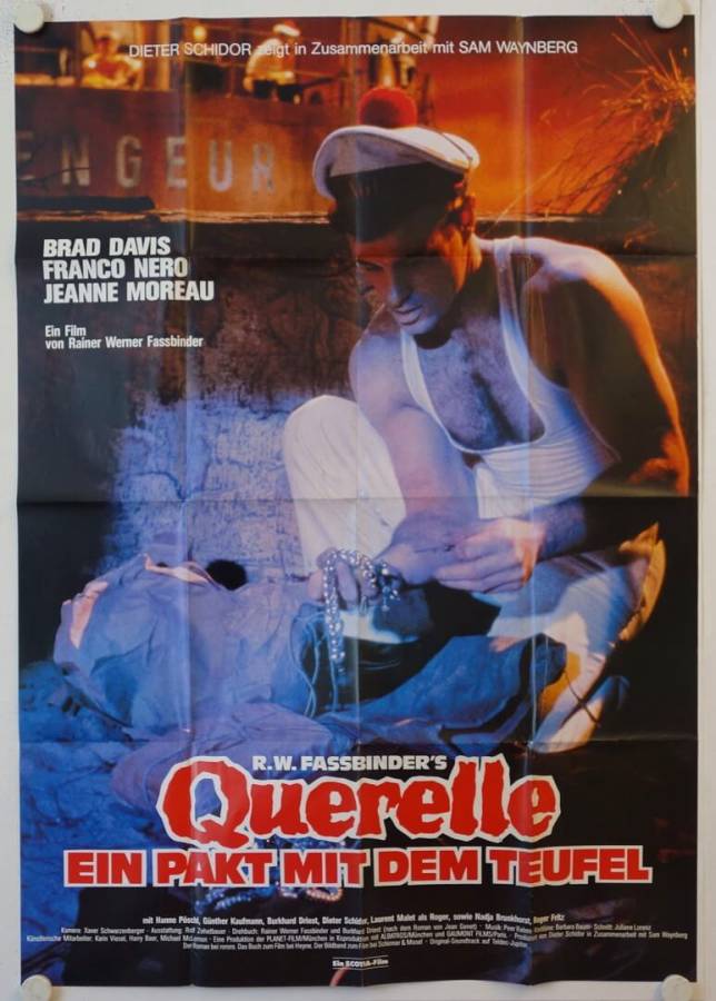 Querelle original release german double-panel movie poster