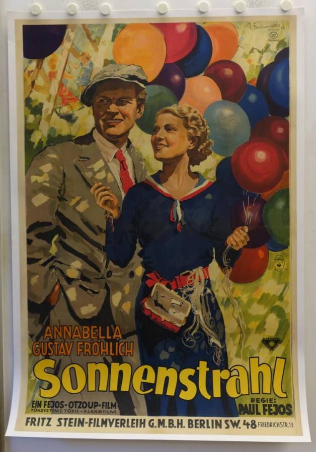 Sonnenstrahl originales deutsches Filmplakat