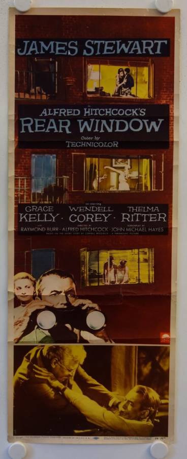 Das Fenster zum Hof originales US Filmplakat