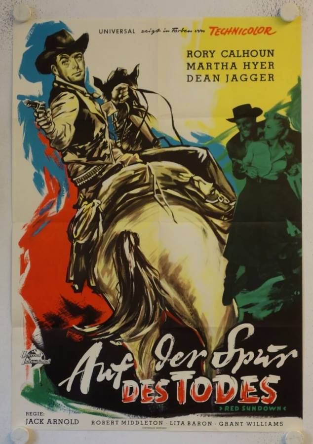Auf der Spur des Todes originales deutsches Filmplakat