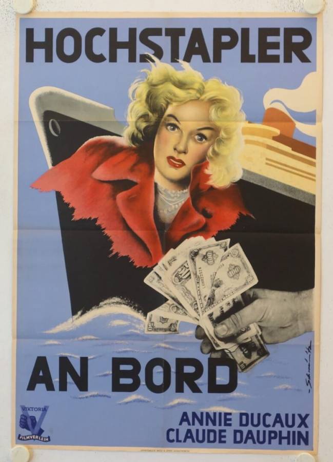 Rendezvous in Paris original release german movie poster