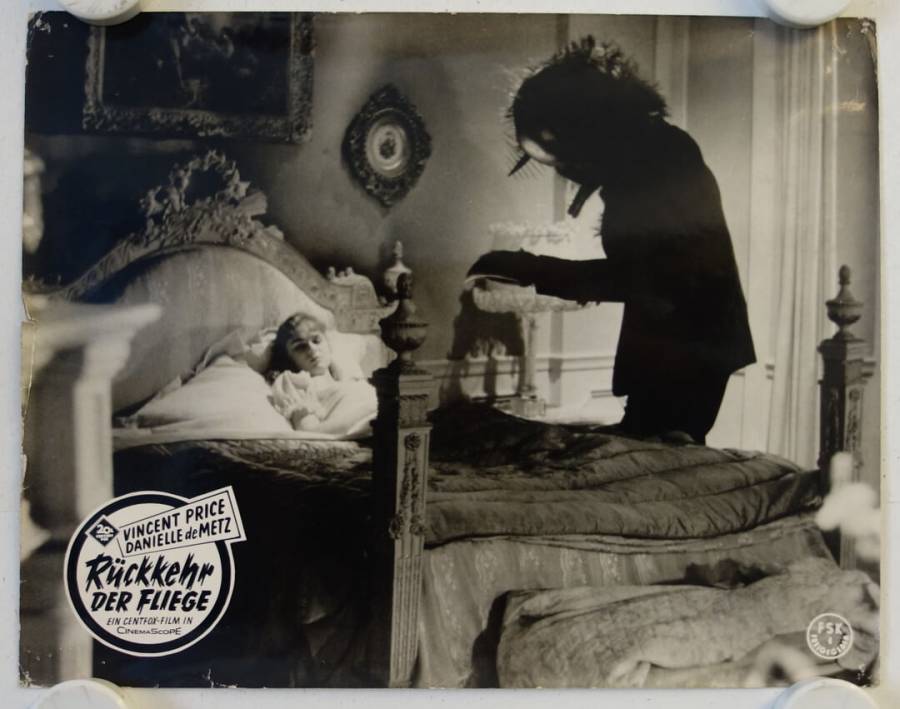 Return of the Fly original release german lobby card #4